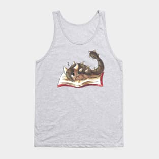 Interrupted Reading Tank Top